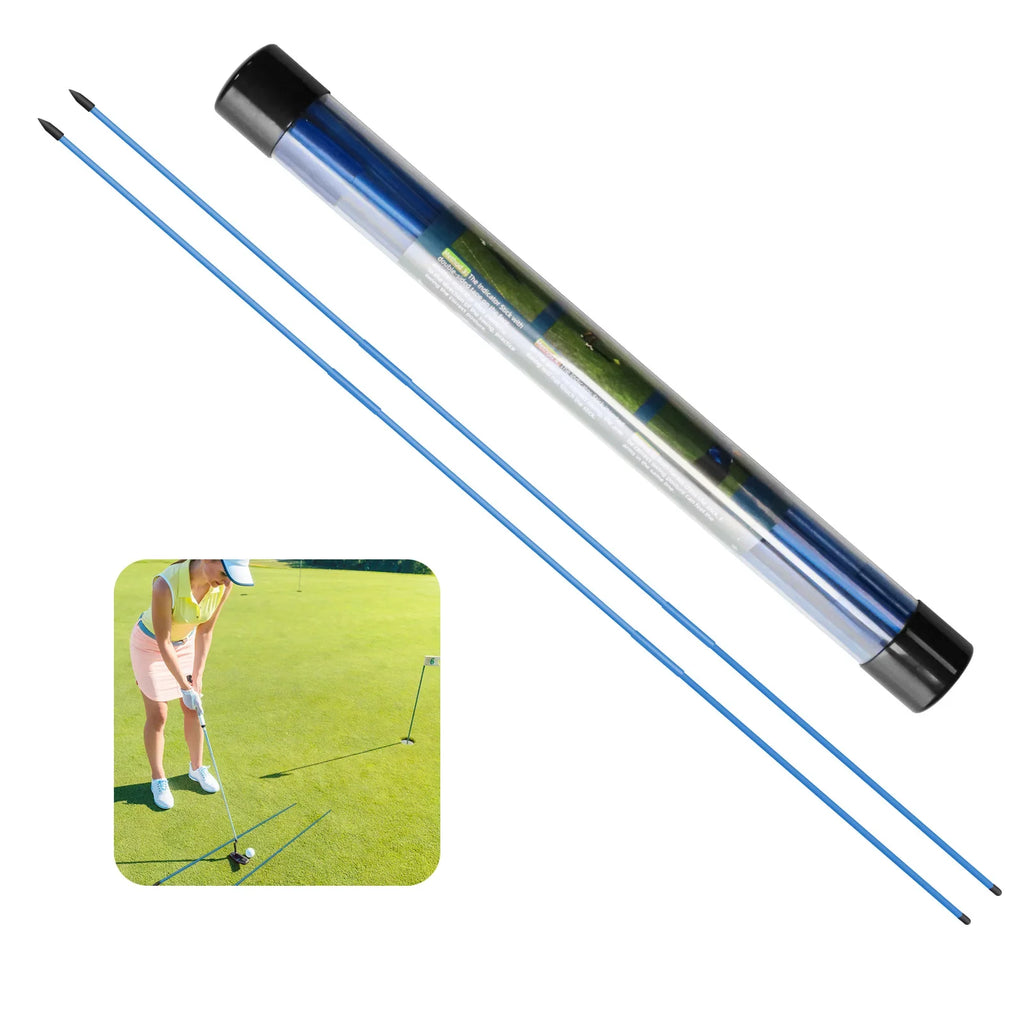 Collapsible Golf Training Rods (w/ Case)